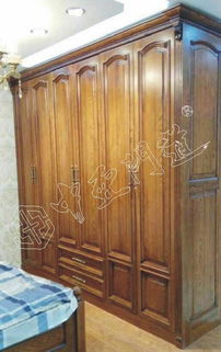 中亞木業 原木定制產品系列之衣柜